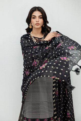 CRB4-06 | 3-PC Unstitched Printed Lawn with Rang-E-Bahar By Charizma
