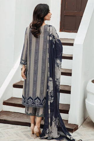 CRB4-08 | 3-PC Unstitched Printed Lawn with Rang-E-Bahar By Charizma