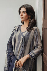 CRB4-08 | 3-PC Unstitched Printed Lawn with Rang-E-Bahar By Charizma