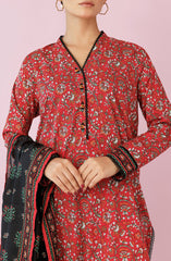 3-PC Unstitched Printed Lawn By Orient | OTL-24-178
