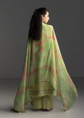 3-PC Unstitched Emroidered Lawn Coco By Zara Shahjahan | ISLA-4B