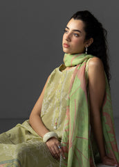 3-PC Unstitched Emroidered Lawn Coco By Zara Shahjahan | ISLA-4B
