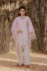 3-PC Unstitched Embroidered Luxury Lawn By Saira Rizwan | HAYAM