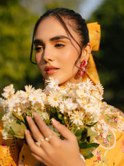 IVY-01 | 3Pc Unstitched Suit Printkari Lawn IVY Bloom By Parishay