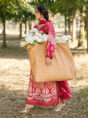 IVY-04 | 3Pc Unstitched Suit Printkari Lawn IVY Bloom By Parishay