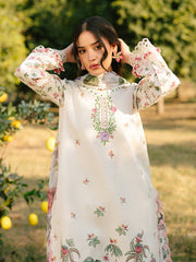 IVY-05 | 3Pc Unstitched Suit Printkari Lawn IVY Bloom By Parishay