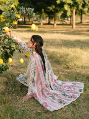 IVY-05 | 3Pc Unstitched Suit Printkari Lawn IVY Bloom By Parishay