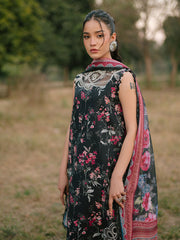 IVY-08 | 3Pc Unstitched Suit Printkari Lawn IVY Bloom By Parishay