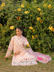 IVY-10 | 3Pc Unstitched Suit Printkari Lawn IVY Bloom By Parishay