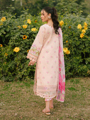 IVY-10 | 3Pc Unstitched Suit Printkari Lawn IVY Bloom By Parishay