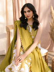 IVY-12 | 3Pc Unstitched Suit Printkari Lawn IVY Bloom By Parishay