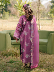 IVY-13 | 3Pc Unstitched Suit Printkari Lawn IVY Bloom By Parishay