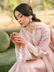 IVY-14 | 3Pc Unstitched Suit Printkari Lawn IVY Bloom By Parishay
