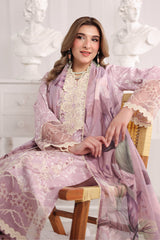 Isabella | 3Pc Unstitched Suit Summer Embroidered Edit '26 Nova By Rang Rasiya