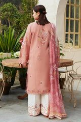 JABEEN-6A | 3Piece Unstitched Coco Lawn By Zara Shahjahan