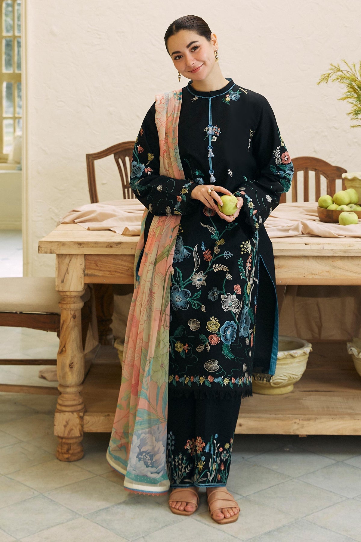 JABEEN-6B | 3Piece Unstitched Coco Lawn By Zara Shahjahan