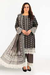 3 Piece Printed Khaddar Suit with Dupatta By Gul Ahmed
