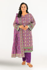 3 Piece Printed Khaddar Suit with Dupatta By Gul Ahmed