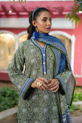 3 Piece Printed Khaddar Suit By Gul Ahmed
