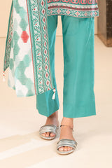 3 Piece Printed Khaddar Suit with Dupatta By Gul Ahmed