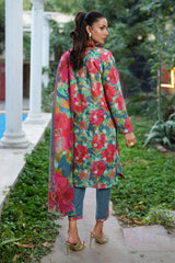 3 Piece Printed Khaddar Suit with Dupatta By Gul Ahmed