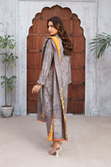 3 Piece Printed Khaddar Suit with Zari Dupatta By Gul Ahmed