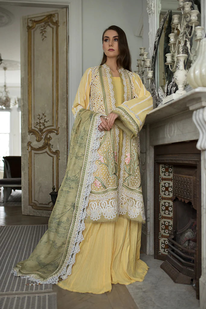 D-11 A | 3PC Unstitched Luxury Lawn Collection By Sobia Nazir