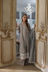 D-11 B | 3PC Unstitched Luxury Lawn Collection By Sobia Nazir