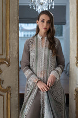 D-11 B | 3PC Unstitched Luxury Lawn Collection By Sobia Nazir