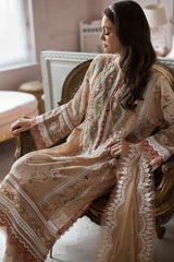 D-14 B | 3PC Unstitched Luxury Lawn Collection By Sobia Nazir