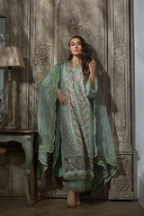 D-1 A | 3PC Unstitched Luxury Lawn Collection By Sobia Nazir