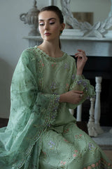 D-2 A | 3PC Unstitched Luxury Lawn Collection By Sobia Nazir