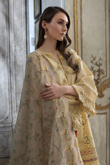 D-2 B | 3PC Unstitched Luxury Lawn Collection By Sobia Nazir