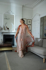 D-5 B | 3PC Unstitched Luxury Lawn Collection By Sobia Nazir