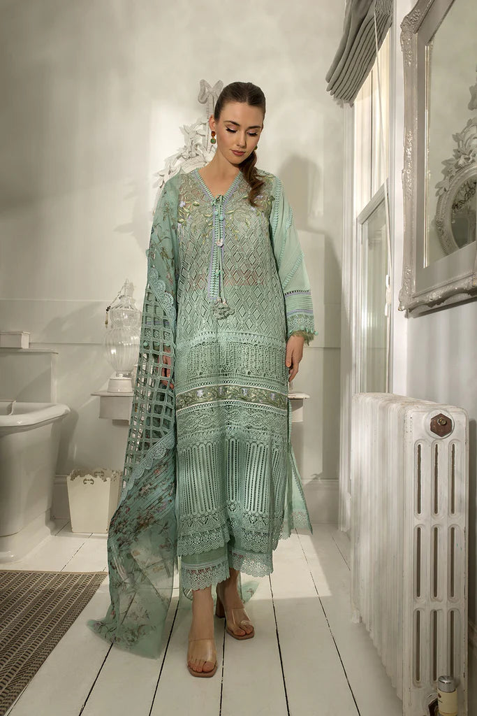 D-6 B | 3PC Unstitched Luxury Lawn Collection By Sobia Nazir