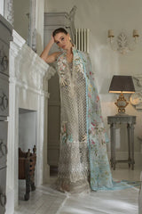 D-7 A | 3PC Unstitched Luxury Lawn Collection By Sobia Nazir