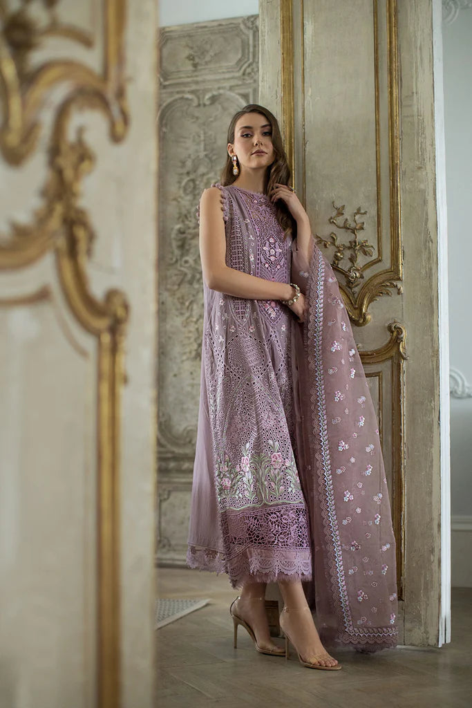 D-9 A | 3PC Unstitched Luxury Lawn Collection By Sobia Nazir