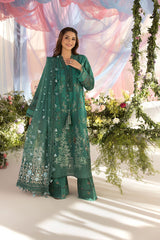 Design 15B | 3Pc Unstitched Suit Luxury Lawn By Sobia Nazir