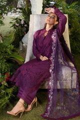 3-PC Unstitched Embroidered Luxury Lawn By Sobia Nazir | L25-2B