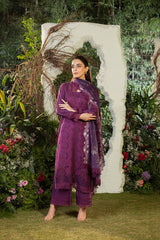 Design 2B | 3Pc Unstitched Suit Luxury Lawn By Sobia Nazir