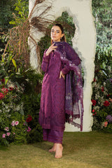 Design 2B | 3Pc Unstitched Suit Luxury Lawn By Sobia Nazir