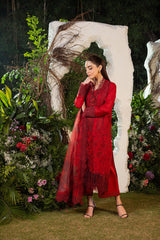 3-PC Unstitched Embroidered Luxury Lawn By Sobia Nazir | L25-3A