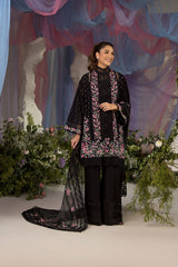 Design 4B | 3Pc Unstitched Suit Luxury Lawn By Sobia Nazir