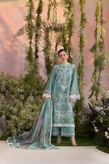 Design 5B | 3Pc Unstitched Suit Luxury Lawn By Sobia Nazir