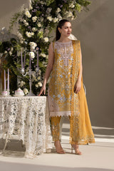 3-PC Unstitched Embroidered Luxury Lawn By Sobia Nazir | L25-6B