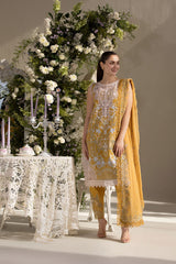 Design 6B | 3Pc Unstitched Suit Luxury Lawn By Sobia Nazir