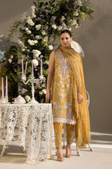 Design 6B | 3Pc Unstitched Suit Luxury Lawn By Sobia Nazir