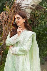 Design 7B | 3Pc Unstitched Suit Luxury Lawn By Sobia Nazir