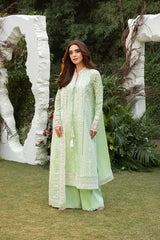 Design 7B | 3Pc Unstitched Suit Luxury Lawn By Sobia Nazir