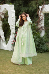 Design 7B | 3Pc Unstitched Suit Luxury Lawn By Sobia Nazir